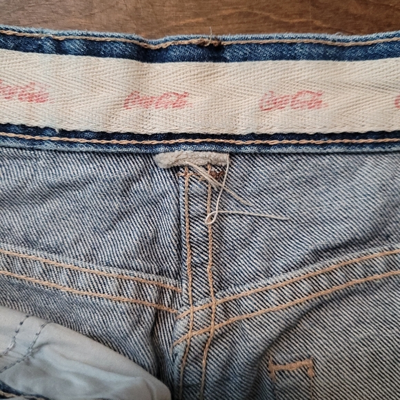 Vintage 1980's Coca Cola Denim Jeans, size 28 - Picture 5 of 7